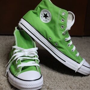 Converse Chuck Taylor All Star High-Top Canvas Shoes Apple Green 10.5 Men’s
